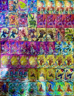 Dragon Ball Divers Cards Lot of 56 Mixed Set Japan Official w/ Duplicates - Image 1