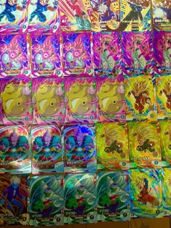 Dragon Ball Divers Cards Lot of 56 Mixed Set Japan Official w/ Duplicates - Image 5