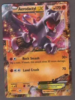 Aerodactyl EX XY97 Black Star Promo - Pokemon Card XY 2016 MP (Ding) - Image 1