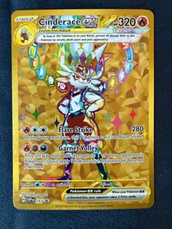 Cinderace ex - 163 Promo SV: Scarlet & Violet Promo Cards NM - Image 1