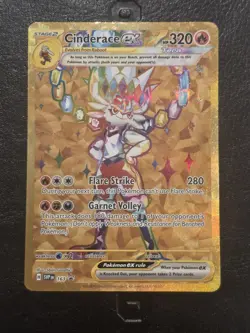 Cinderace ex 163 Sv: Scarlet & Violet Promo Cards Holo - Image 1