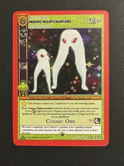 Metazoo Cryptid Nation 1st Edition Fresno Nightcrawlers Full Holo Card FH 14/159 - Image 1