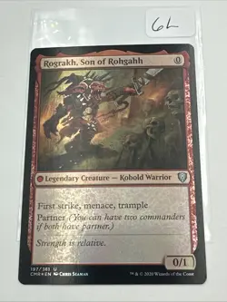 Rograkh, Son of Rohgahh LP Commander Legends 197/361 MTG Foil - Image 2