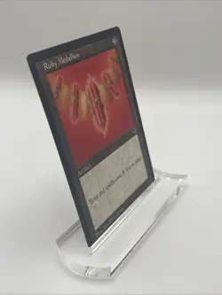 Ruby Medallion Tempest 1997 Near Mint Mtg Magic The Gathering Sue Ellen Brown - Image 2