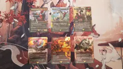 Deadpool Secret Lair Magic the Gathering Foil COMPLETE SET - MINT - Image 1