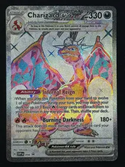 Charizard ex SVP 056 Scarlet Violet Black Star Promo Full Art Pokemon TCG NM - Image 1