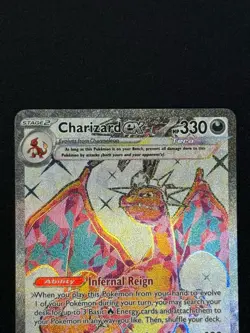 Charizard ex SVP 056 Scarlet Violet Black Star Promo Full Art Pokemon TCG NM - Image 2