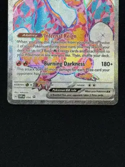 Charizard ex SVP 056 Scarlet Violet Black Star Promo Full Art Pokemon TCG NM - Image 3
