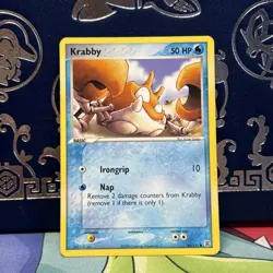 Pokemon TCG - Krabby - 66/112 - Common - Ex Fire Red & Leaf Green LP - Image 1