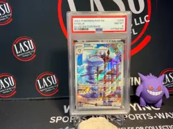 Pokemon 2023 Steelix 208/182 Full Art Illustration Rare Paradox Rift PSA 8 - Image 1