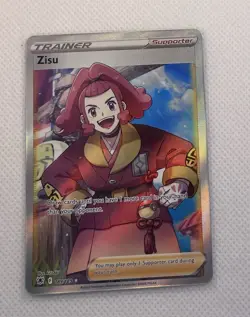 Zisu (Full Art) 189/189 Swsh10: Astral Radiance Holo Pokemon TCG - Image 1
