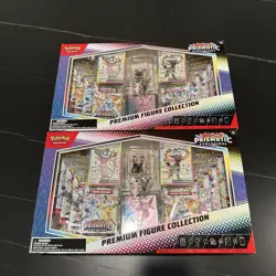 Pokemon TCG Prismatic Evolutions Premium Figure Collection (Lot Of 2) - Image 1