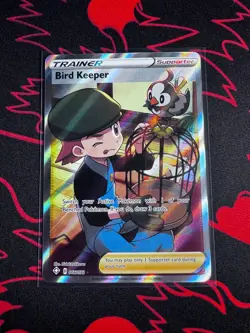 Bird Keeper (Full Art) 066/072 Shining Fates Holo Pokemon TCG - Image 1