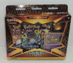 Pokemon Shining Fates Dedenne Mad Party Pin Collection New Sealed Box - Image 1
