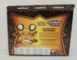Pokemon Shining Fates Dedenne Mad Party Pin Collection New Sealed Box - Image 2