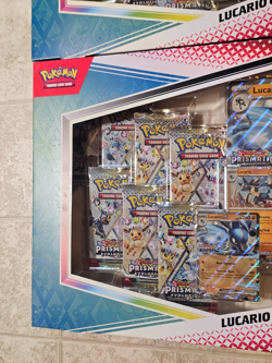 LOT OF 2 Pokemon Prismatic Evolutions Lucario & Tyranitar ex Premium Collection - Image 5