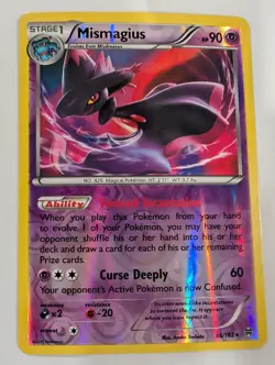 Mismagius 66/162 - XY Breakthrough Pokemon Reverse Holo Foil Rare Nice! - Image 1