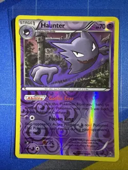 Haunter 59/162 Rev Reverse Holo XY Breakthrough Pokemon NM - Image 1