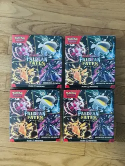 Pokemon Paldean Fates Booster Bundles Lot of 4 Factory Sealed New - Image 1