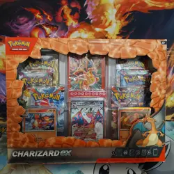 Pokemon TCG: Charizard ex Premium Collection Box - 6 Packs 820650873232 - Image 1