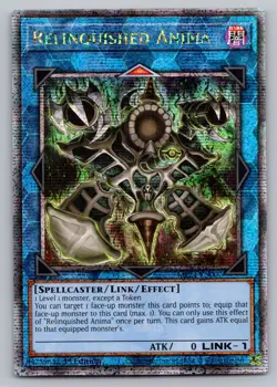Relinquished Anima Yugioh MP24-EN007 Quarter Century Secret Rare QCR NM - Image 1