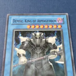 Yu-Gi-Oh! Demise, King of Armageddon SOI-EN035 Mod/Light Played *FREE SHIPPING* - Image 2
