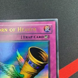 Yu-Gi-Oh! Horn of Heaven MRD-130 1st Edition Ultra Rare Asian English LP EX - Image 3