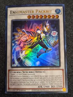 x1 Enigmaster Packbit - MP25-EN162 - Ultra Rare - 1st Edition Yu-Gi-Oh! M/NM - Image 1