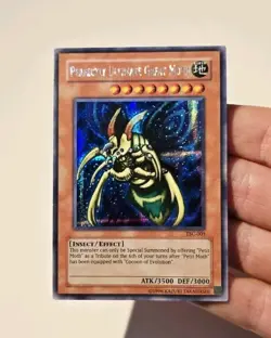 Yugioh Perfectly Ultimate Great Moth TSC-001 Promo Prismatic Secret Rare LP - Image 3