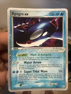 Pokemon 2004 Kyogre EX TCG Holo Ultra Rare Card Hidden Legends 94/101 Nm - Image 1