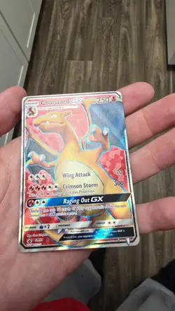 Charizard GX SM60 Full Art Holo Card Pokemon TCG Card Rare SM Promos NM/LP - Image 2
