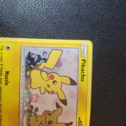 Pokemon 2019 Pikachu SM162 Sun & Moon Black Star Promo Holo Card MP - Image 2