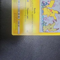 Pokemon 2019 Pikachu SM162 Sun & Moon Black Star Promo Holo Card MP - Image 4