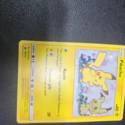 Pokemon 2019 Pikachu SM162 Sun & Moon Black Star Promo Holo Card MP - Image 5