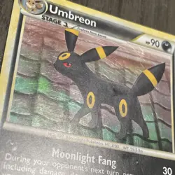 POKEMON UMBREON #10/90 - HOLO RARE - UNDAUNTED - 90HP TCG CARD - Image 3