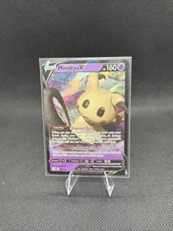 Pokemon TCG Mimikyu v Holo Rare Card 62/163 Battle Styles - Image 1