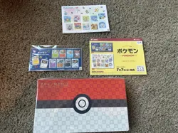 Pokemon Stamp Box Card Game Japan Post Limited Beauty Back Moon Full Set W/ Case - Image 3
