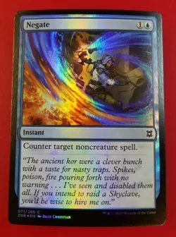 1x Negate | FOIL | Zendikar Rising | MTG Magic Cards - Image 1