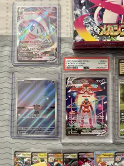 Pokemon Card Collection Lot PSA 10 Deoxys VMAX GG45 + Booster Box, Singles,Promo - Image 2