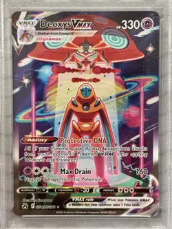 Pokemon Card Collection Lot PSA 10 Deoxys VMAX GG45 + Booster Box, Singles,Promo - Image 3