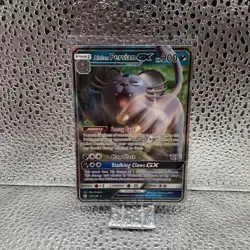 Alolan Persian GX 129/236 Unified Minds Ultra Rare Pokemon Card – NM - Image 1