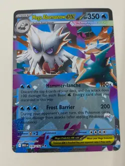 Pokemon Mega Abomasnow ex - 036/132 Double Rare Evolutions NM - Plus Free Card - Image 1