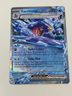 Pokemon Garchomp ex 038/182 - Double Rare Paradox Rift NM - Plus Free Card - Image 1