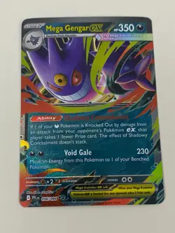 Pokemon - Mega Gengar ex 056/094 - Phantasmal Flames Double Rare NM - Free Card - Image 1