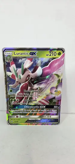 Lurantis GX 15/149 Full Art Ultra Rare Pokemon Card Sun & Moon LP - Image 1