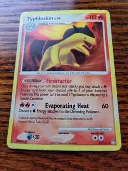 Typhlosion 16/123 - Mysterious Treasures - Holo Pokemon Card - PL Condition - Image 1