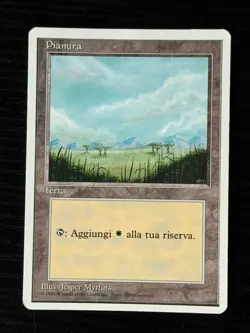 Magic MTG Italian Revised Plains Artist Proof Near Mint - Only 50 Exist! - Image 1