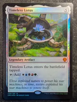 Timeless Lotus - Foil Promo Pack - Dominaria United (MTG) - Image 1