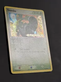 Pokemon Treecko 70/106 Reverse Holo EX Emerald - LP- - Image 2