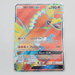 Ho-Oh GX Full Art Burning Shadows 131/147 LP+ Pokemon TCG - Image 1